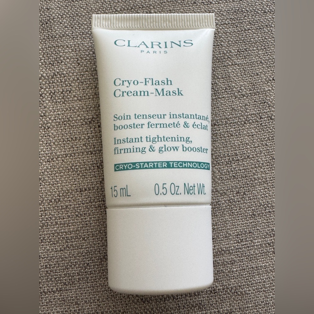 Clarins Cryo-Flash Cream-Mask 0.5oz travel size new